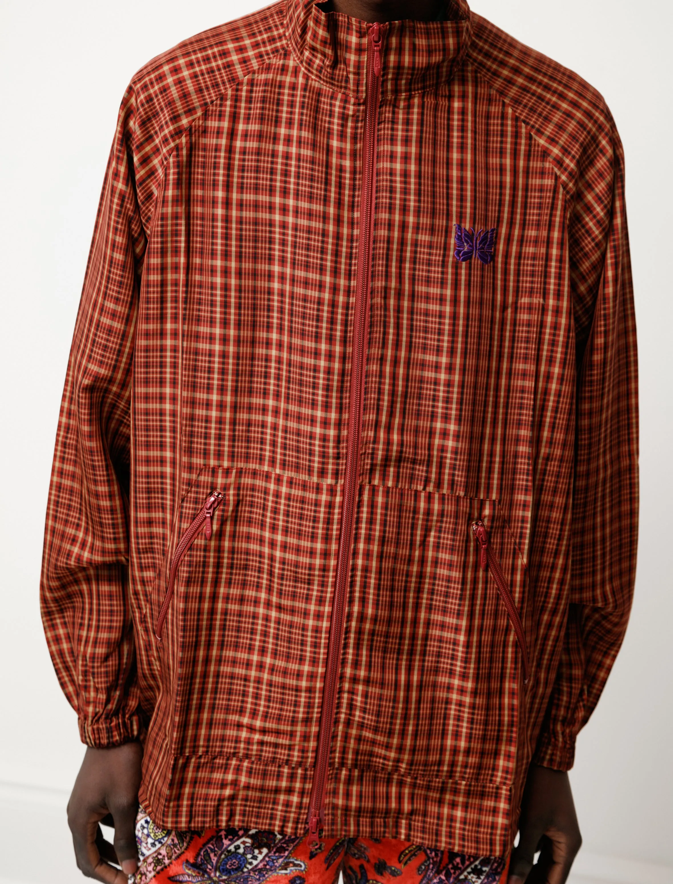 Jog Jacket Cupra Plaid Red