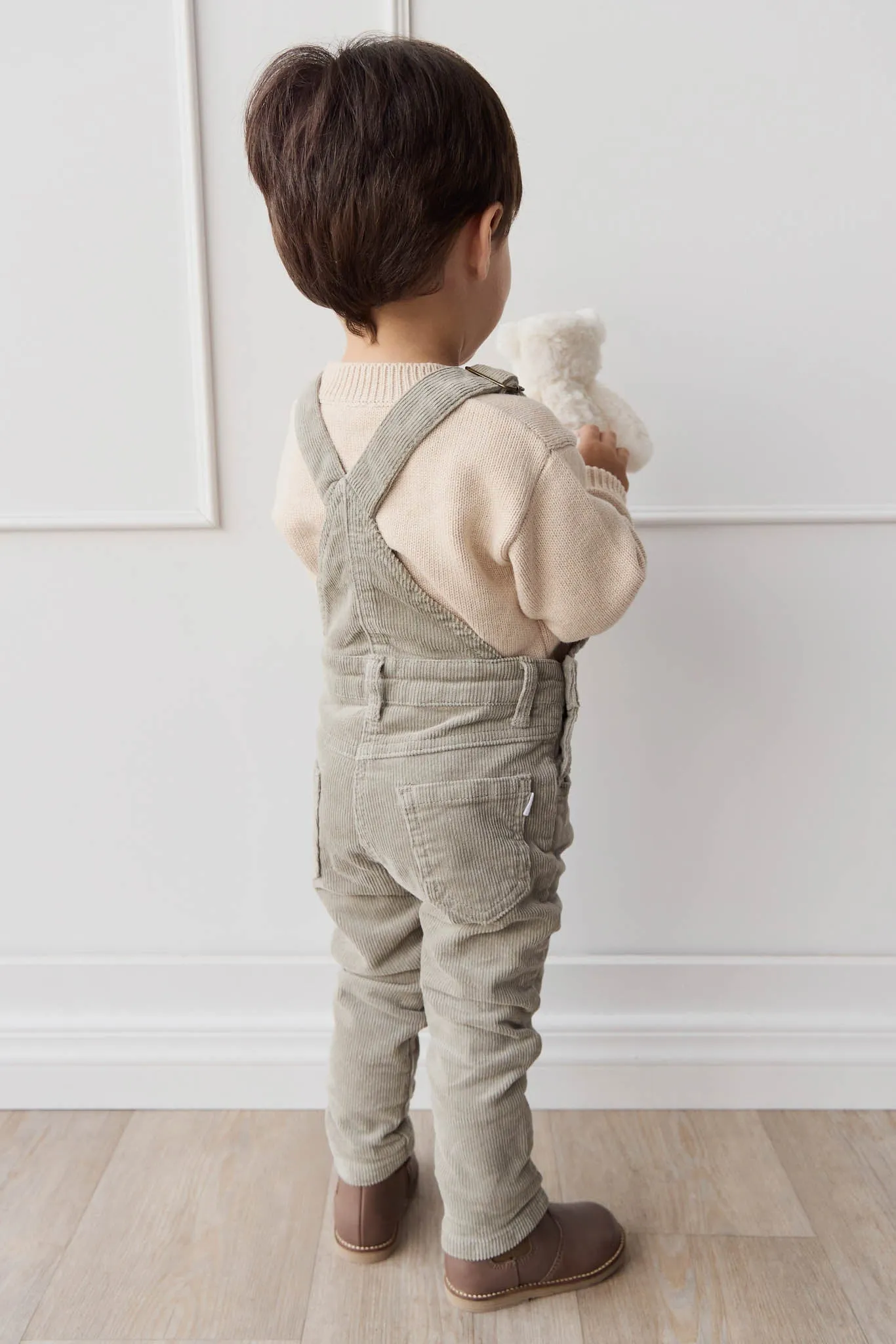 Jordie Cord Overall - Moss