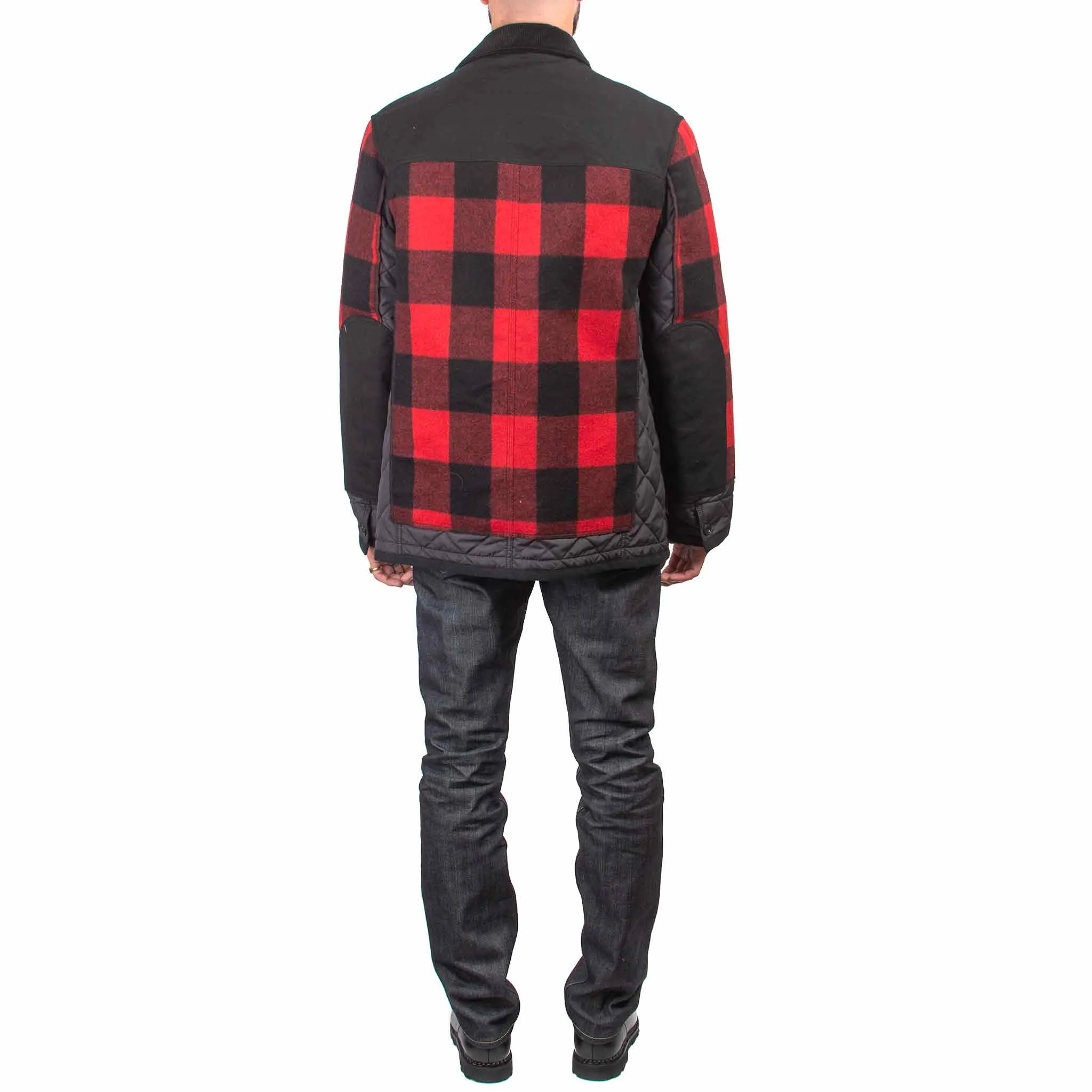 Junya Watanabe MAN Plaid Jacket Black/Red