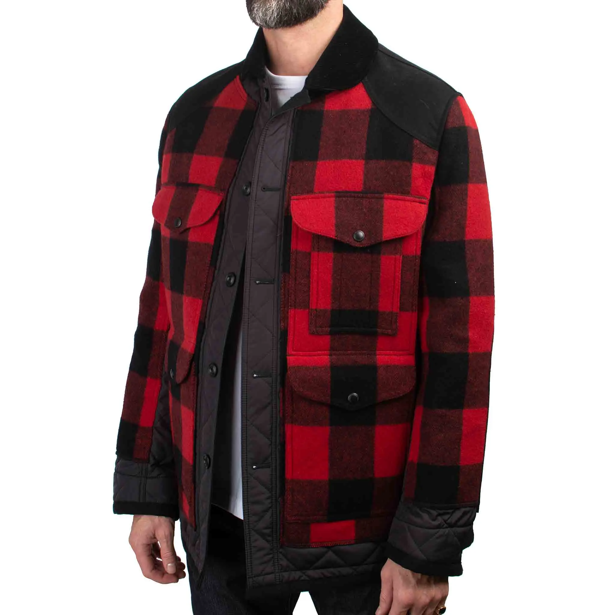 Junya Watanabe MAN Plaid Jacket Black/Red