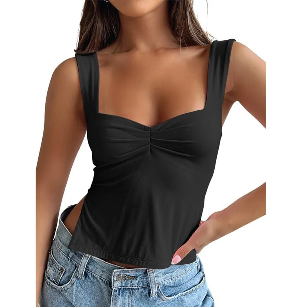 Ladies Y2k Tank Top Sexy Spicy Girl Tight Top