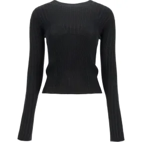 Lanvin ribbed crewneck sweater