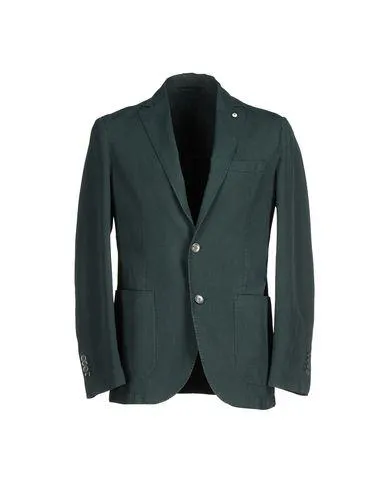 L.b.m. 1911 Man Blazer Dark green 42 suit