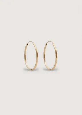 Lightweight Hoop Earrings Large