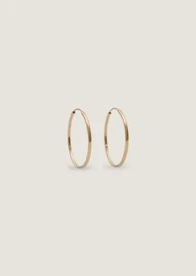 Lightweight Hoop Earrings Medium