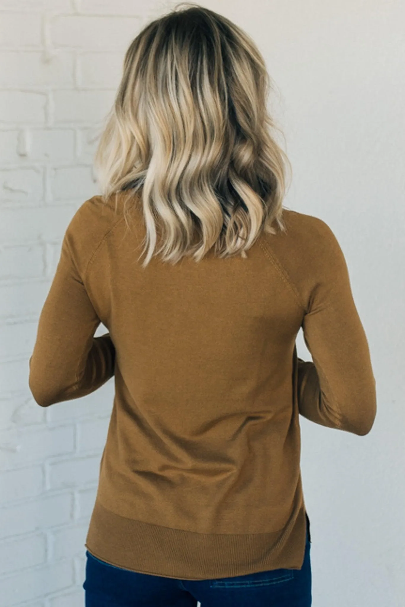 Lightweight Raglan Sweater