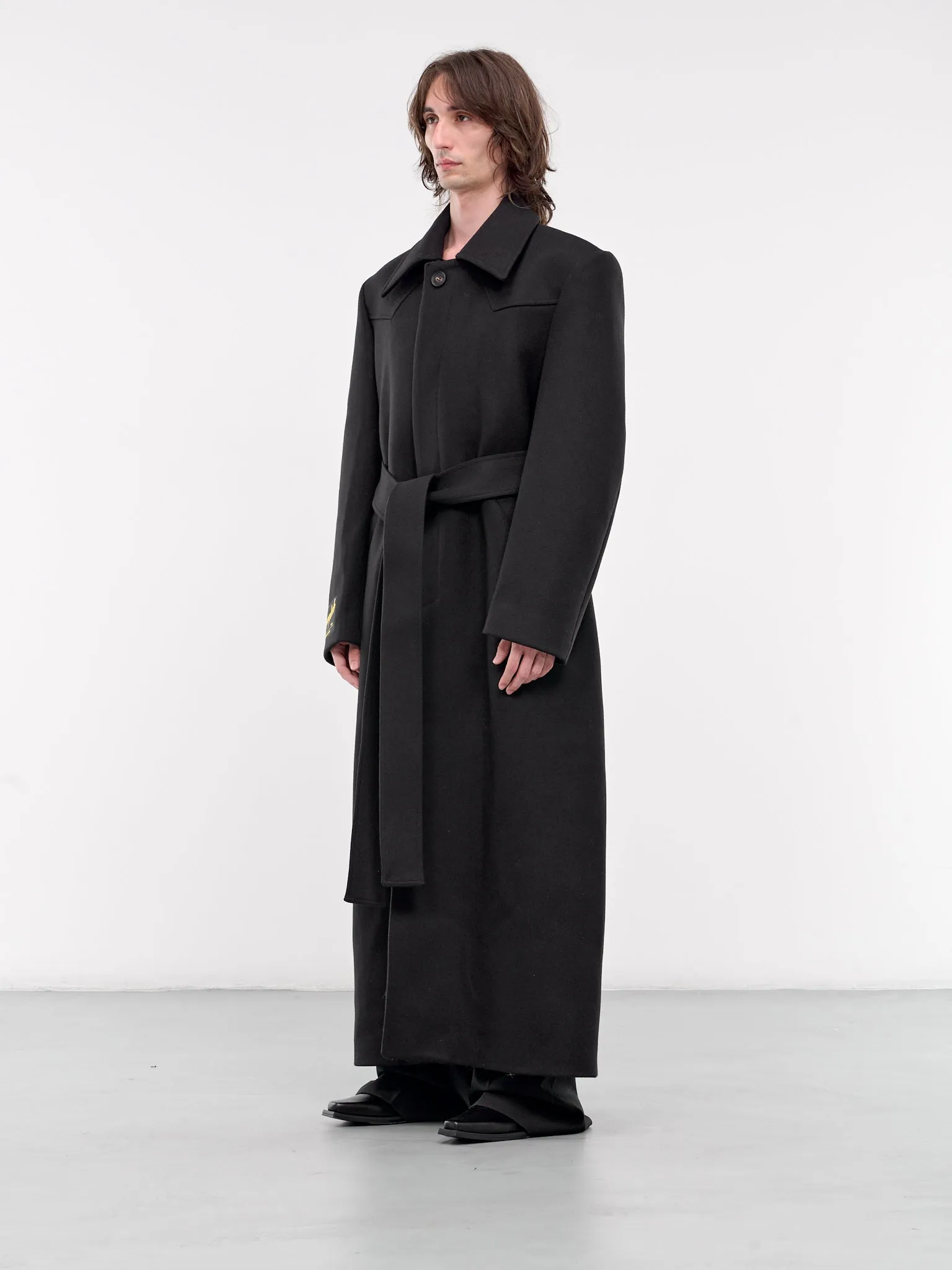 Long Egonic Coat (MT-005-BLACK)