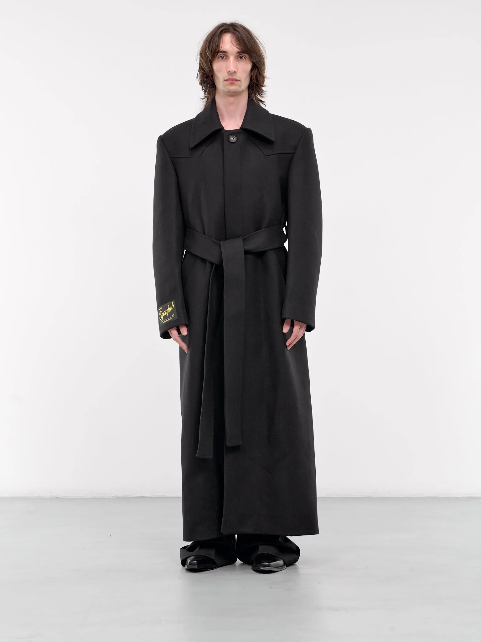 Long Egonic Coat (MT-005-BLACK)