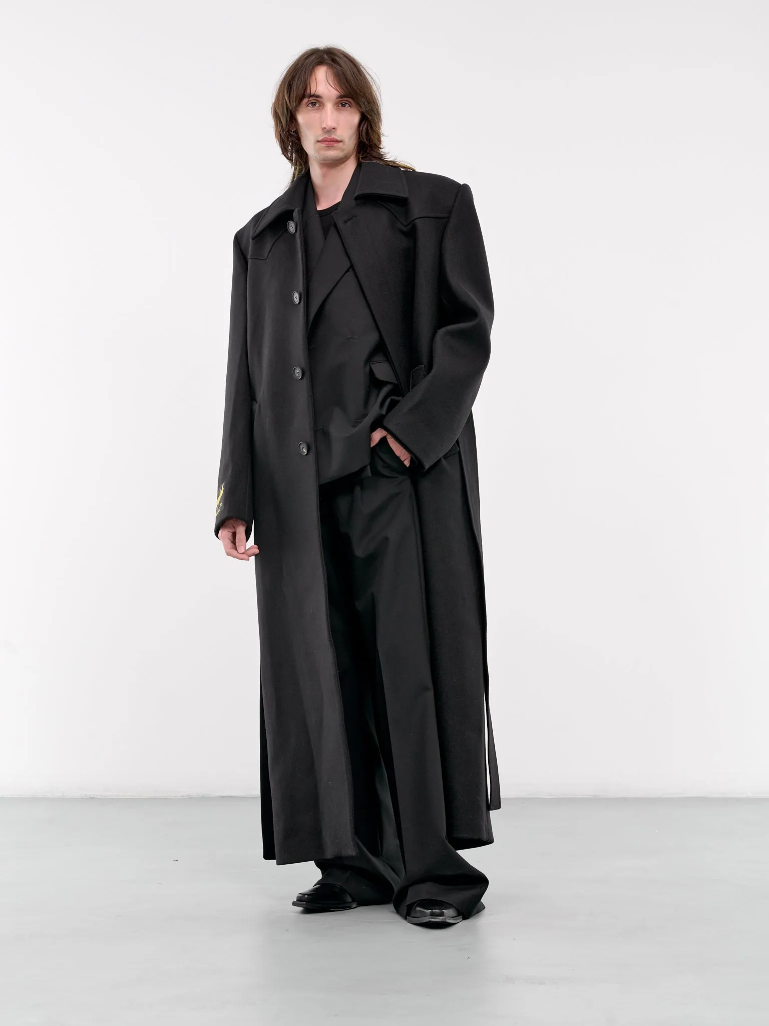 Long Egonic Coat (MT-005-BLACK)