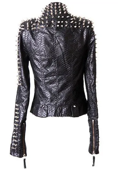 Lookbook Store Spiked Studs Jacket