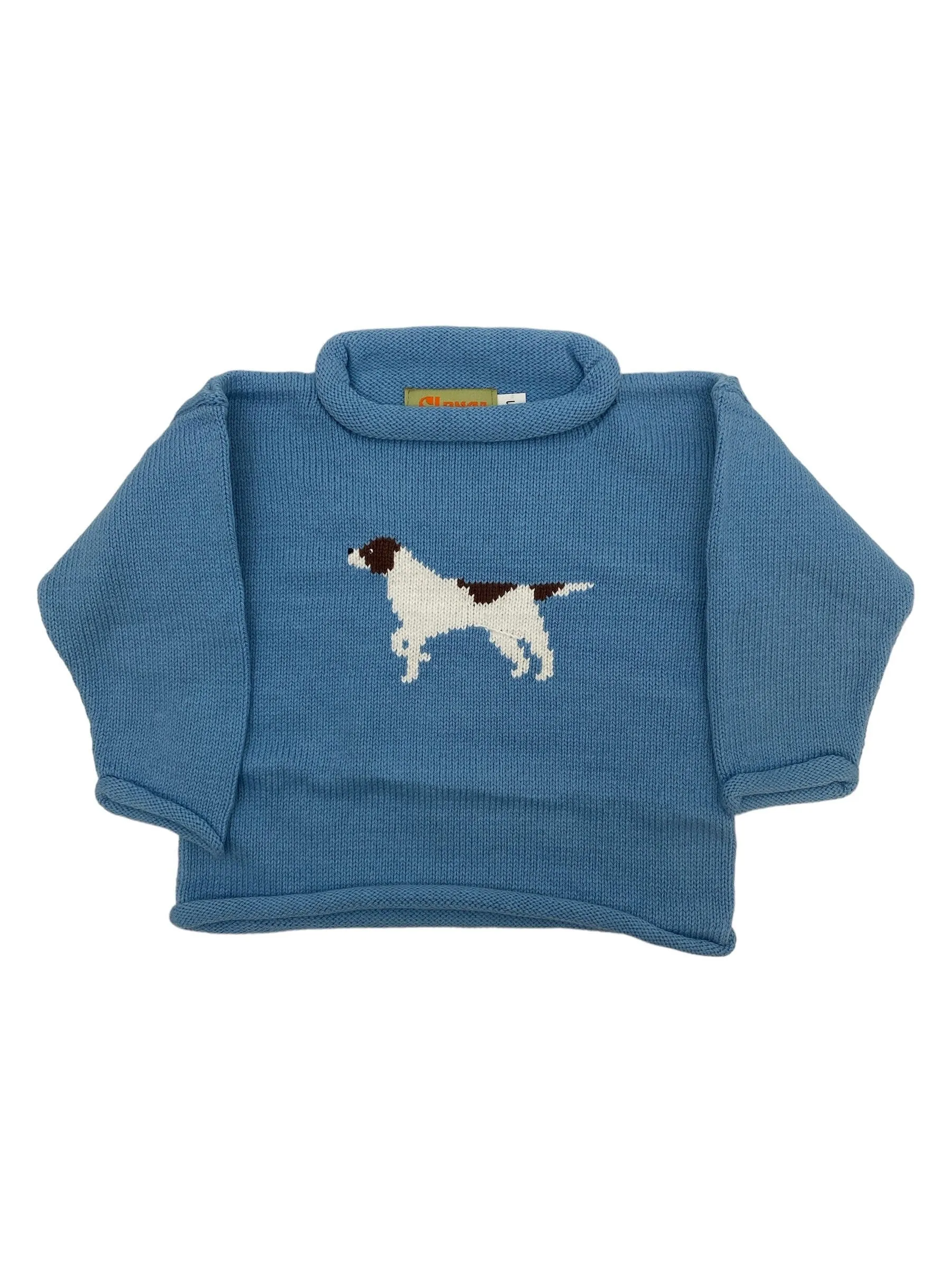 Luigi Boys Roll Neck Sweater 5108