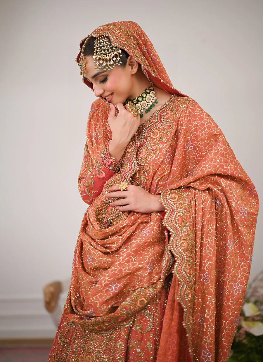 Maisha Trailed Kalidaar With Farshi Bridal