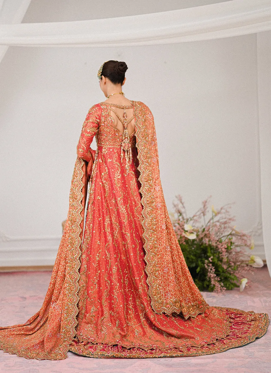 Maisha Trailed Kalidaar With Farshi Bridal