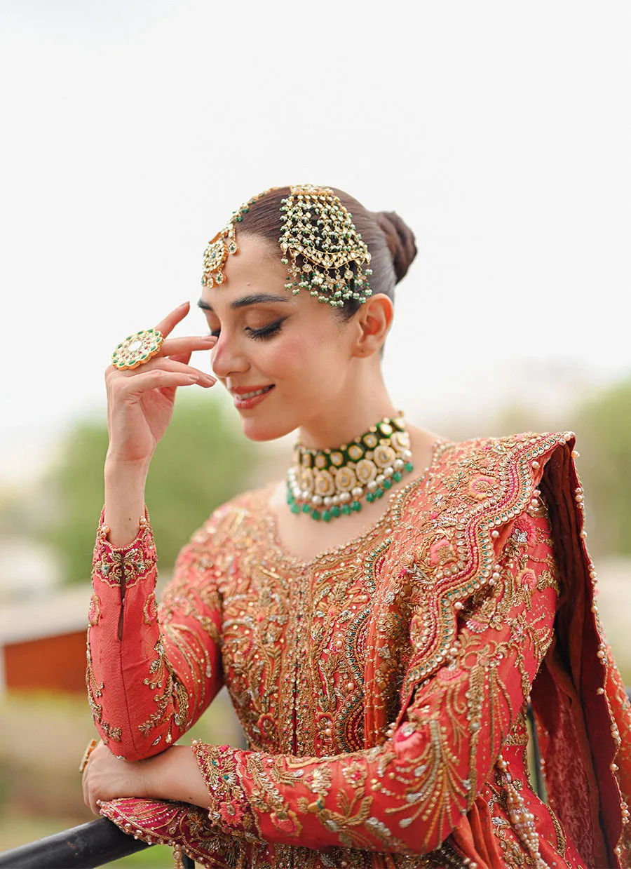 Maisha Trailed Kalidaar With Farshi Bridal