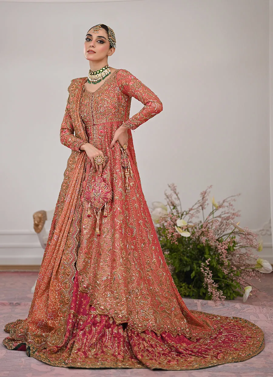 Maisha Trailed Kalidaar With Farshi Bridal