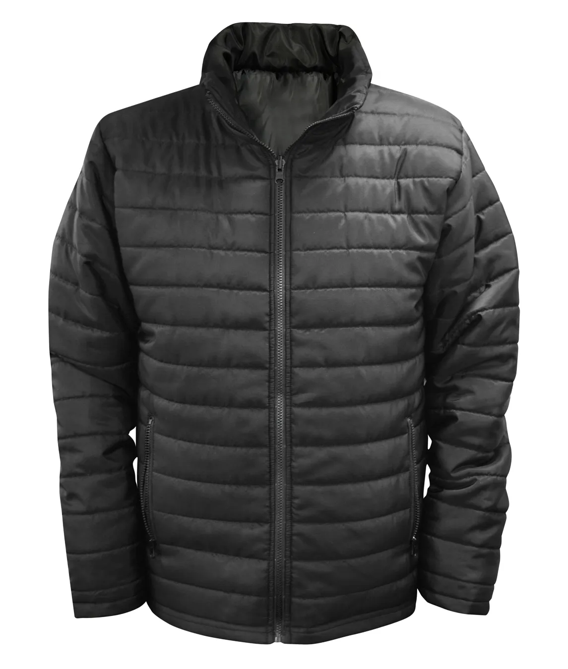 Men's Quilted Zip Jacket