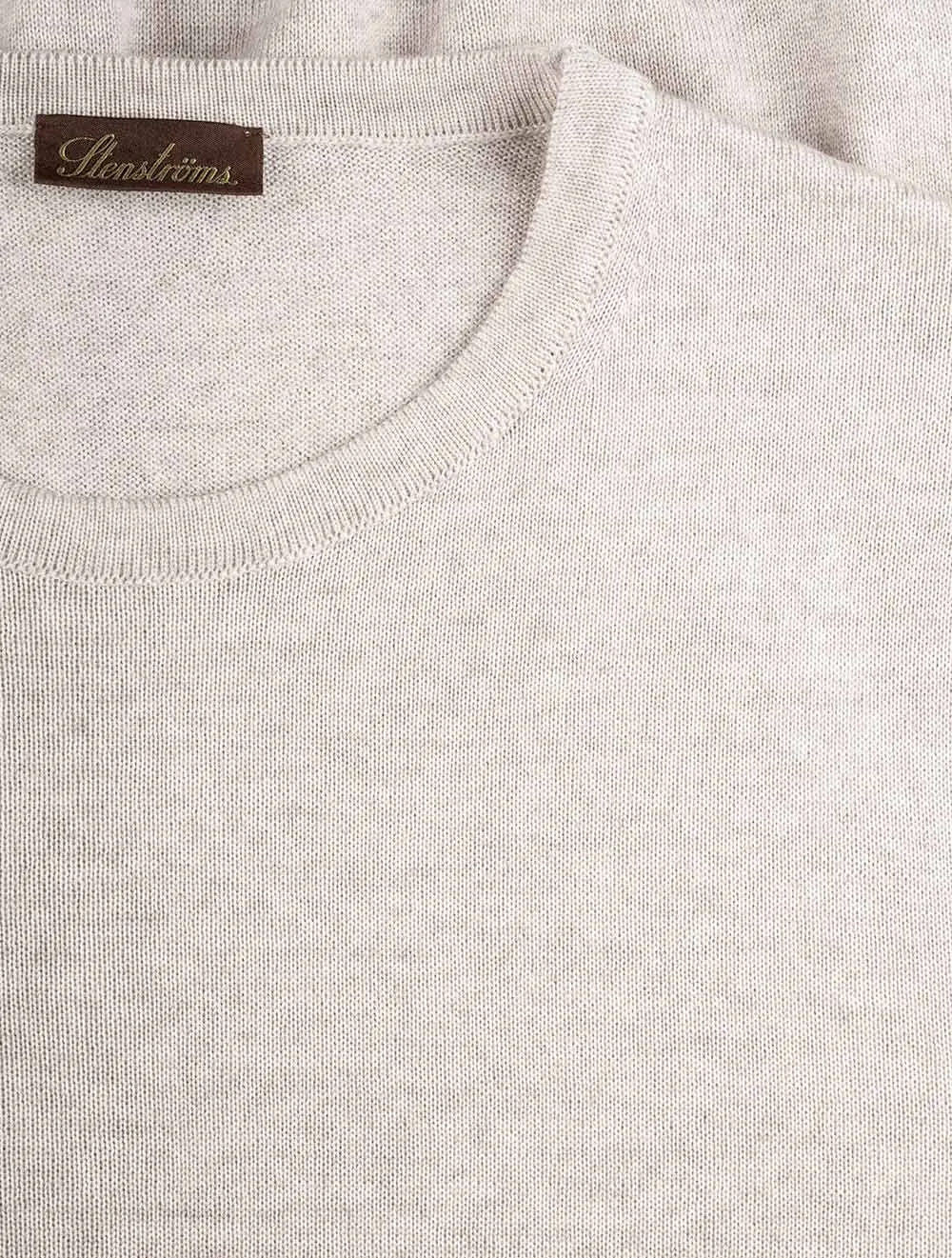 Merino Wool Crew Neck Biscuit 21