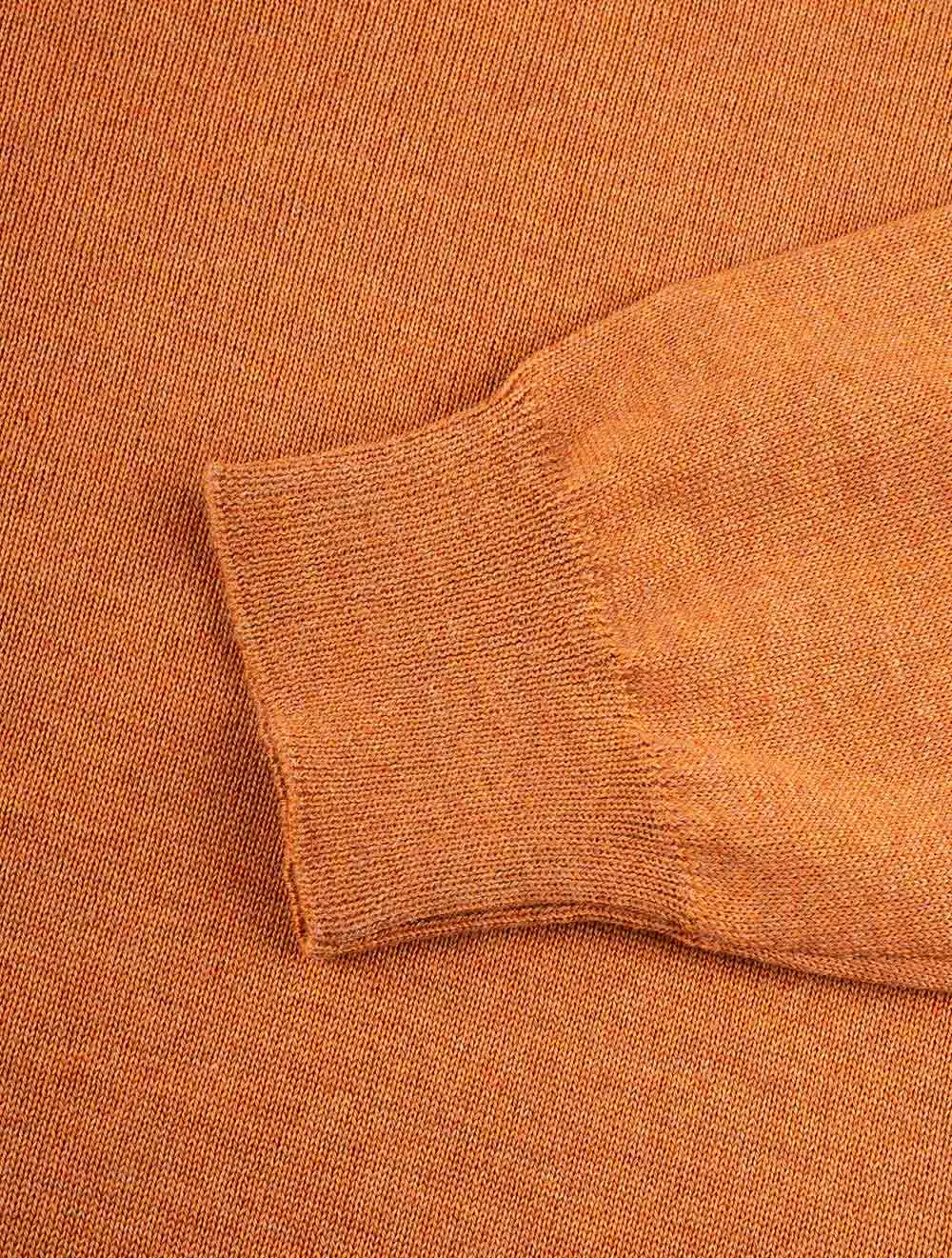 Merino Wool Crew Neck Rust 767