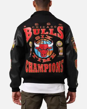 Mitchell & Ness Chicago Bulls Dynasty Jacket Black