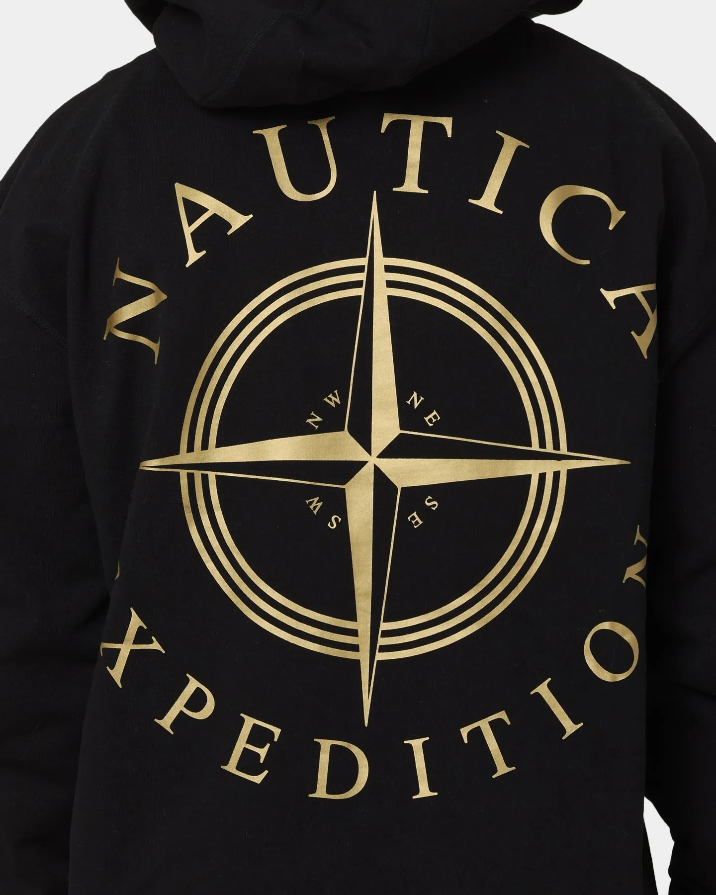 Nautica Pacific Hoodie Black/Gold