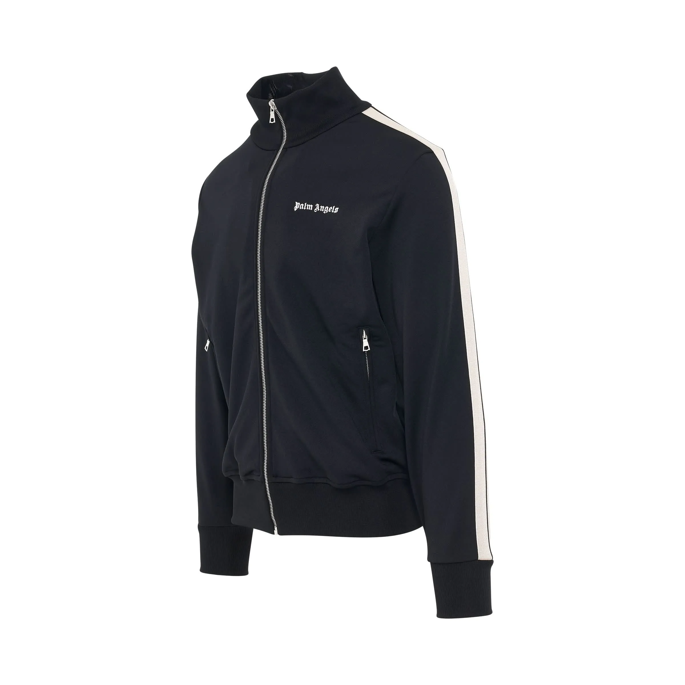 New Classic Track Jacket in Black/White