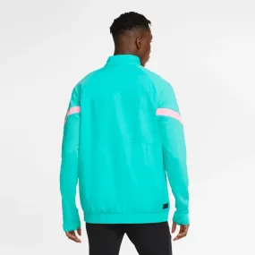 Nike 2020-21 Barcelona Half-Zip Track Jacket - Teal