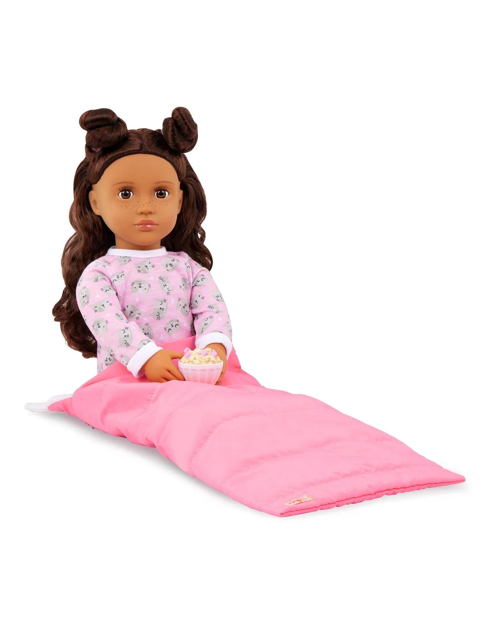 Our Generation Activity Sleepover Doll with Sleeping Bag