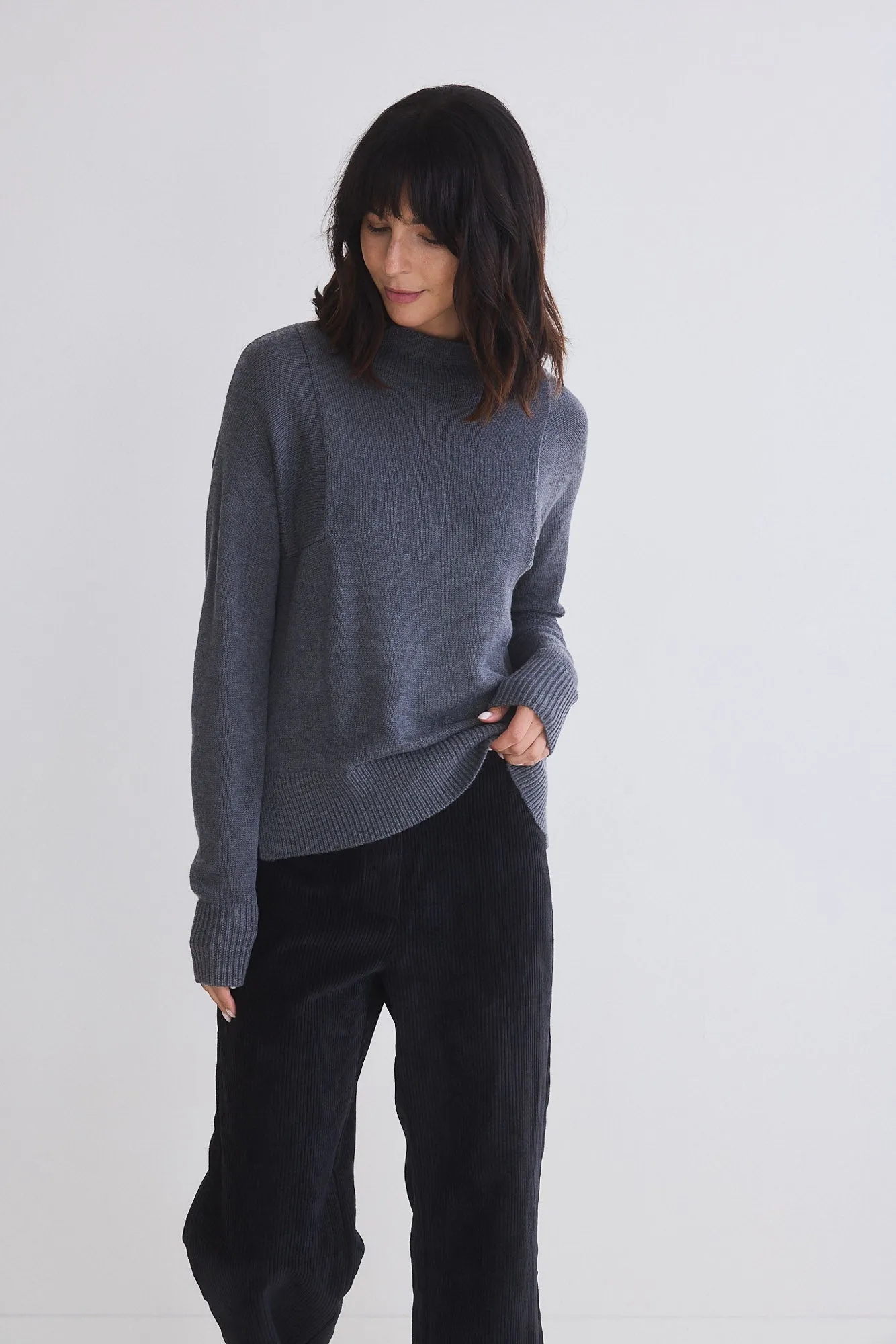 Out of the Box Mock Neck Sweater