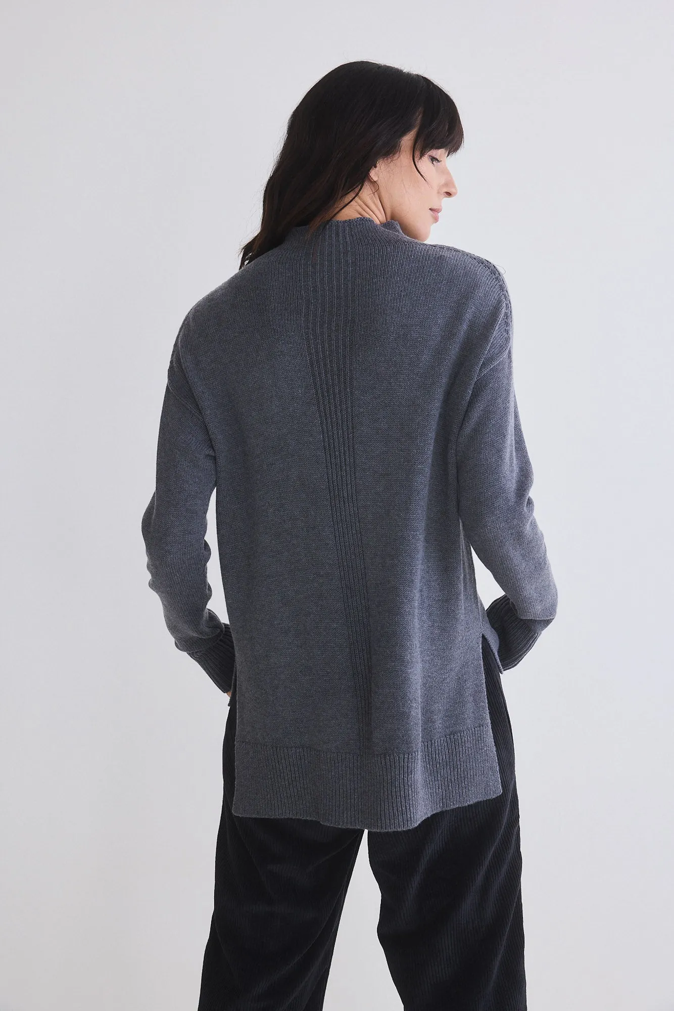 Out of the Box Mock Neck Sweater