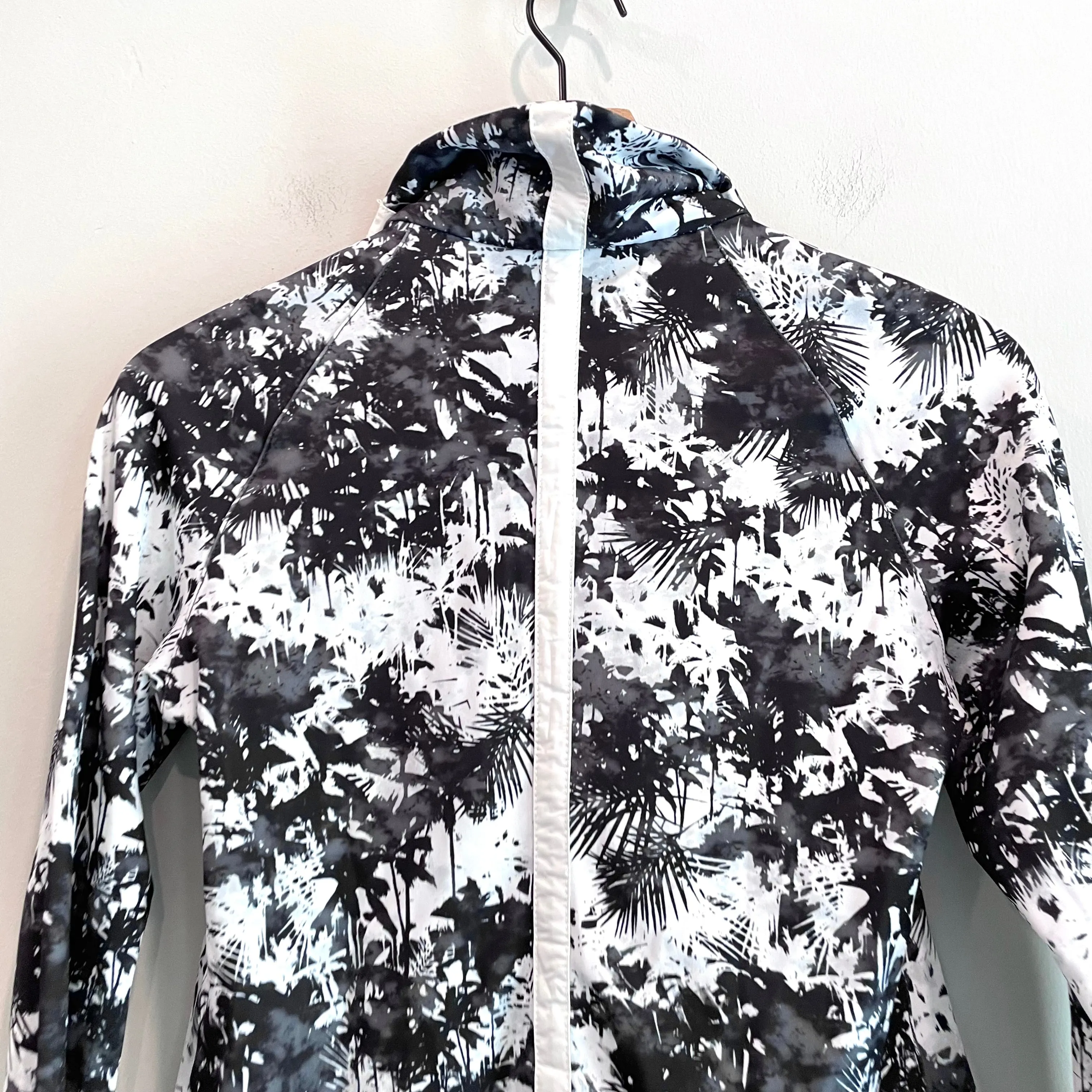 Palm Tree Zip Track Jacket