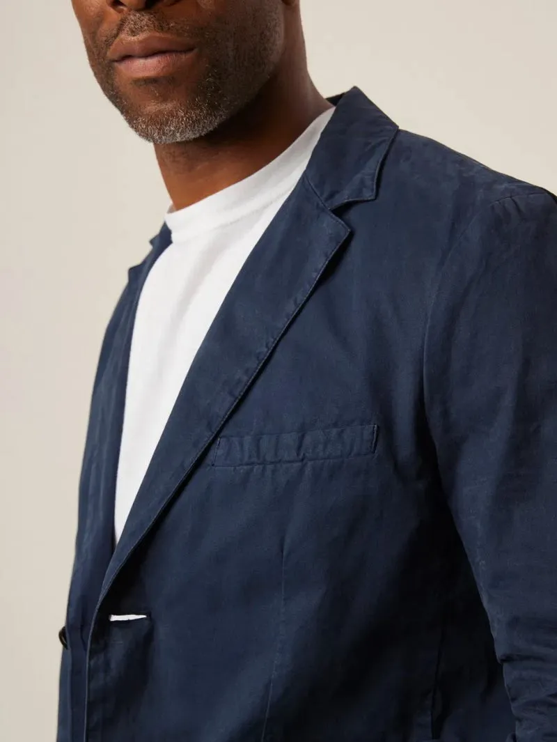 Peregrine Belmont Blazer in Navy