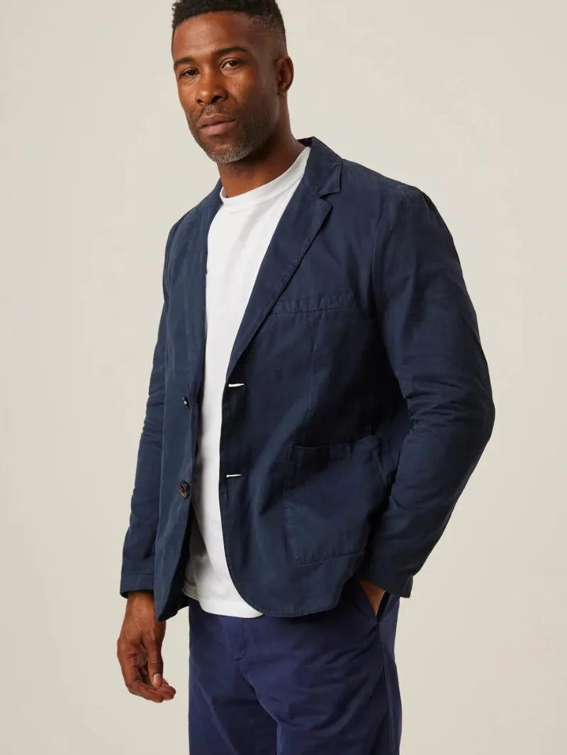 Peregrine Belmont Blazer in Navy