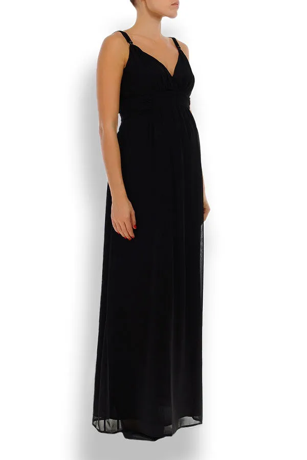 Pietro Brunelli Valentina Chiffon Maternity Gown