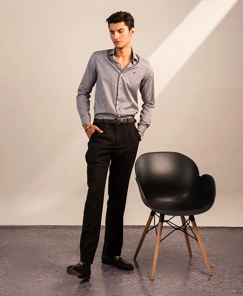 Pinstripe Shirt (Slim / Modern Fit)