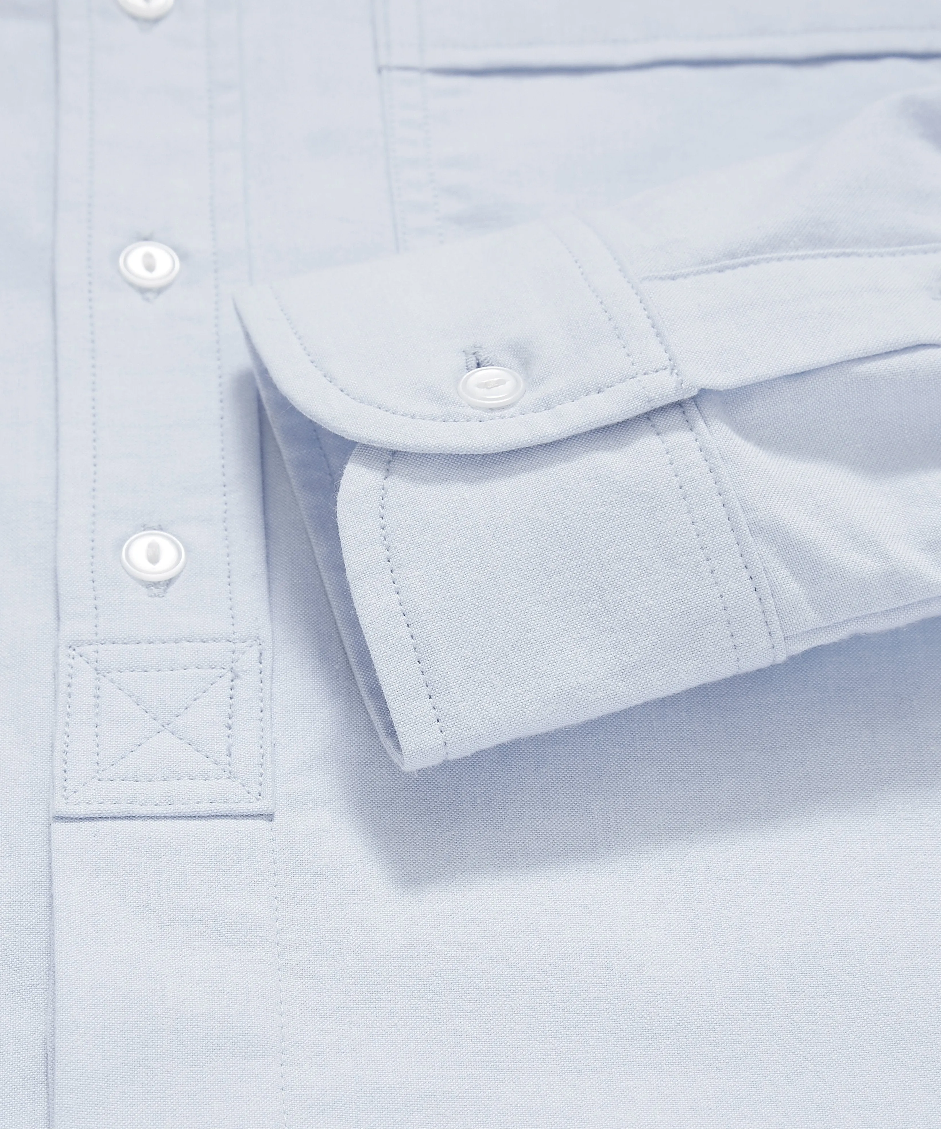 Placket Shirt - Light Blue