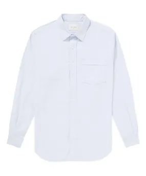 Placket Shirt - Light Blue