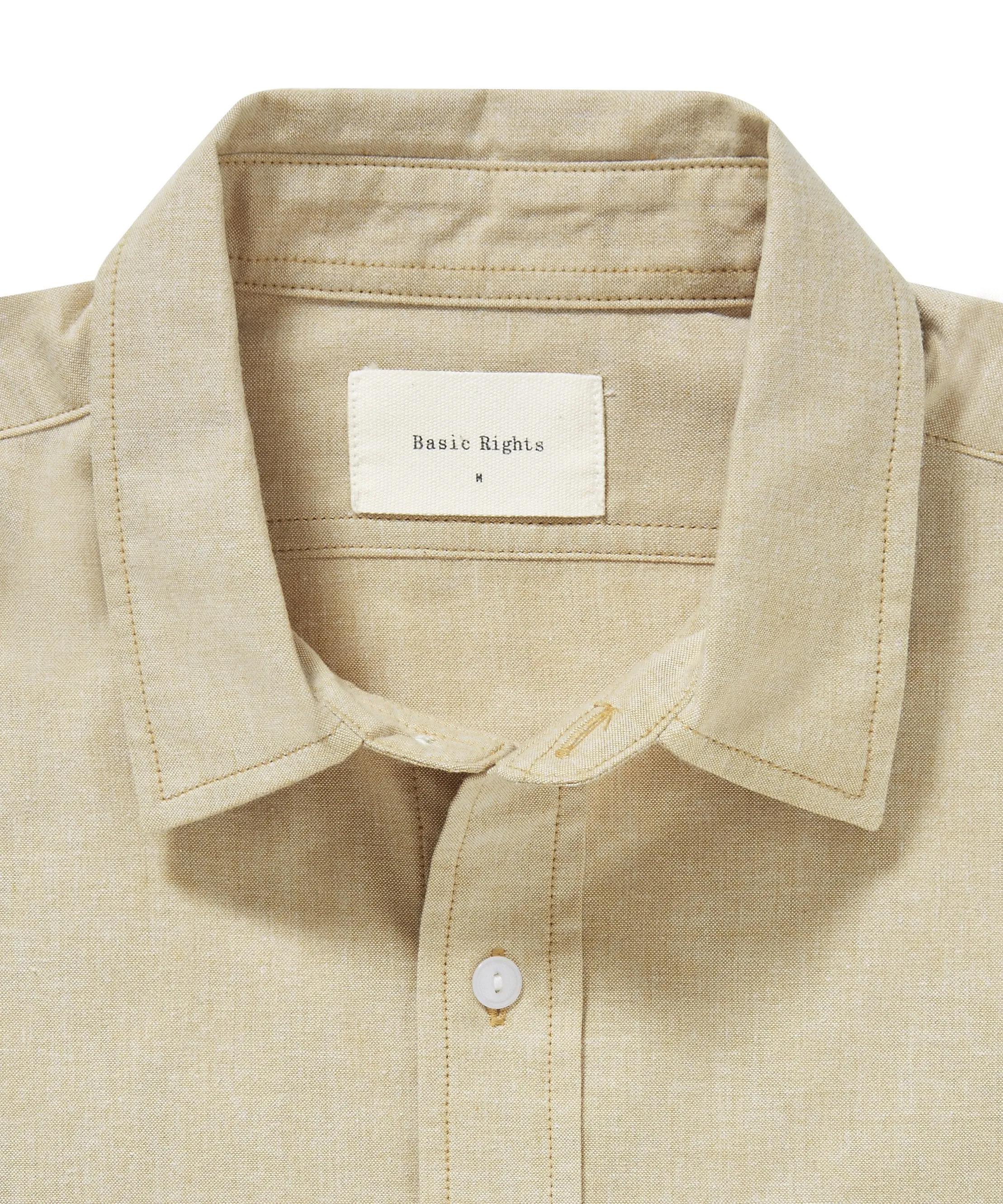 Placket Shirt - Tan