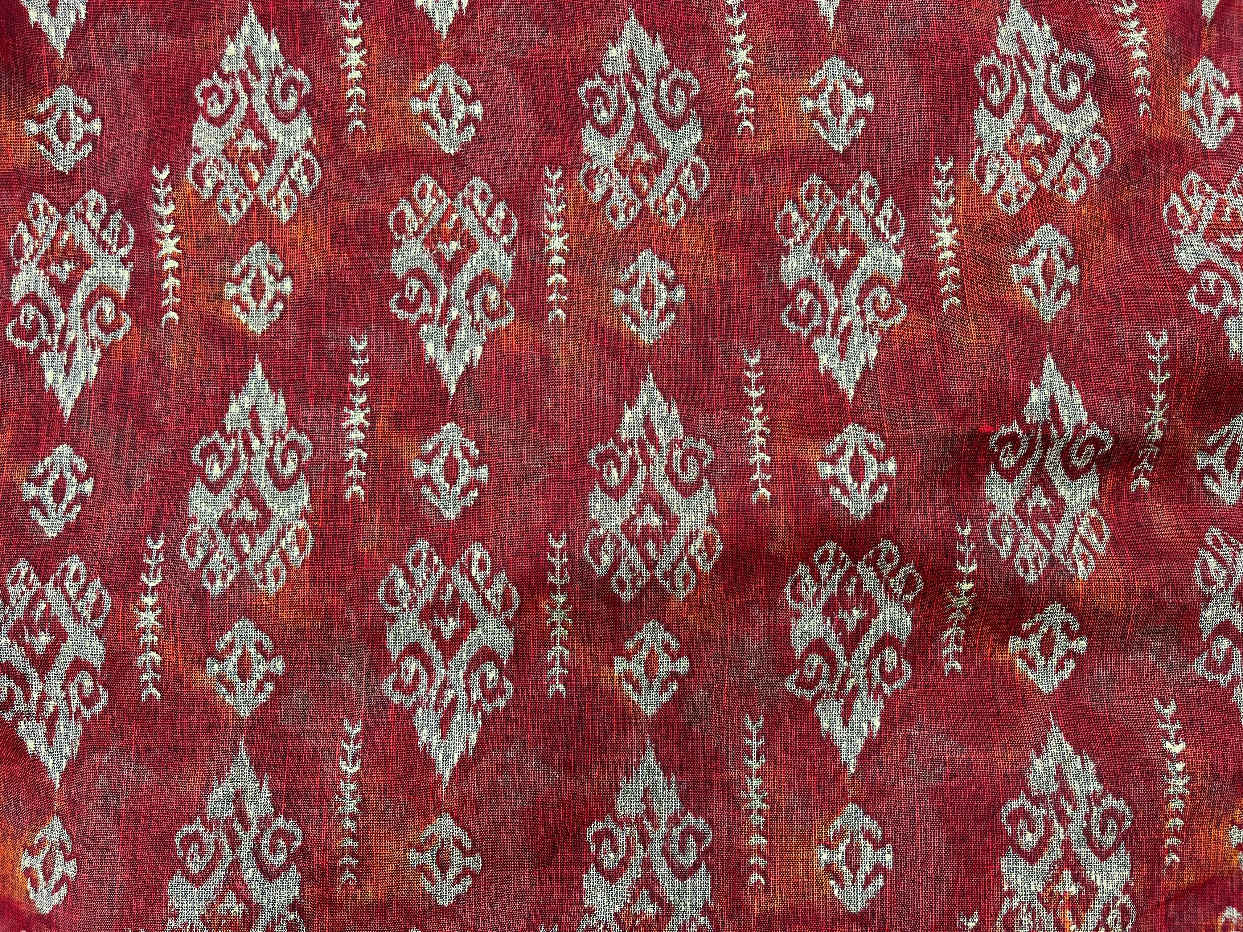 Poly Viscose Fabric - Ethnic Abstract