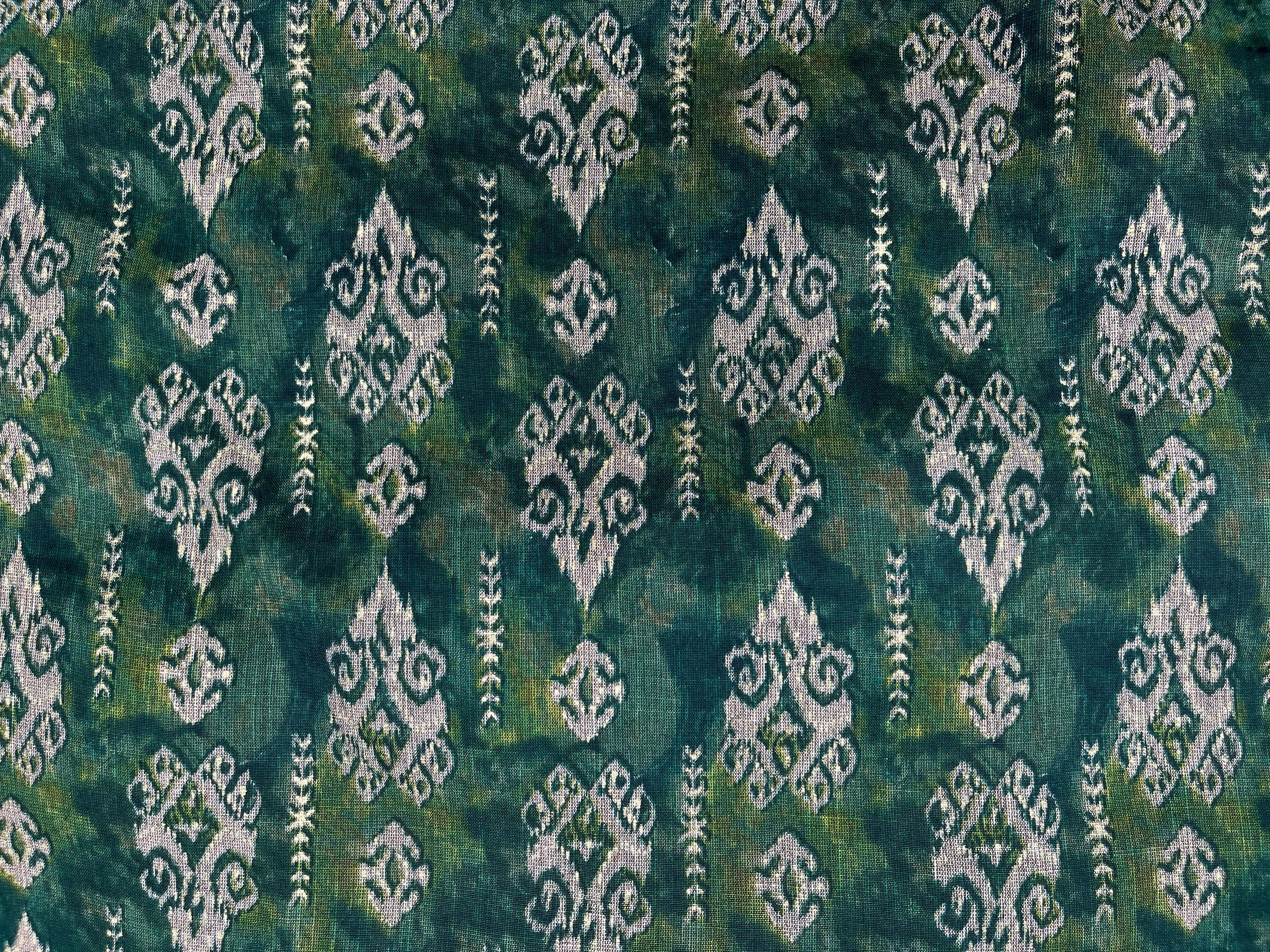 Poly Viscose Fabric - Ethnic Abstract