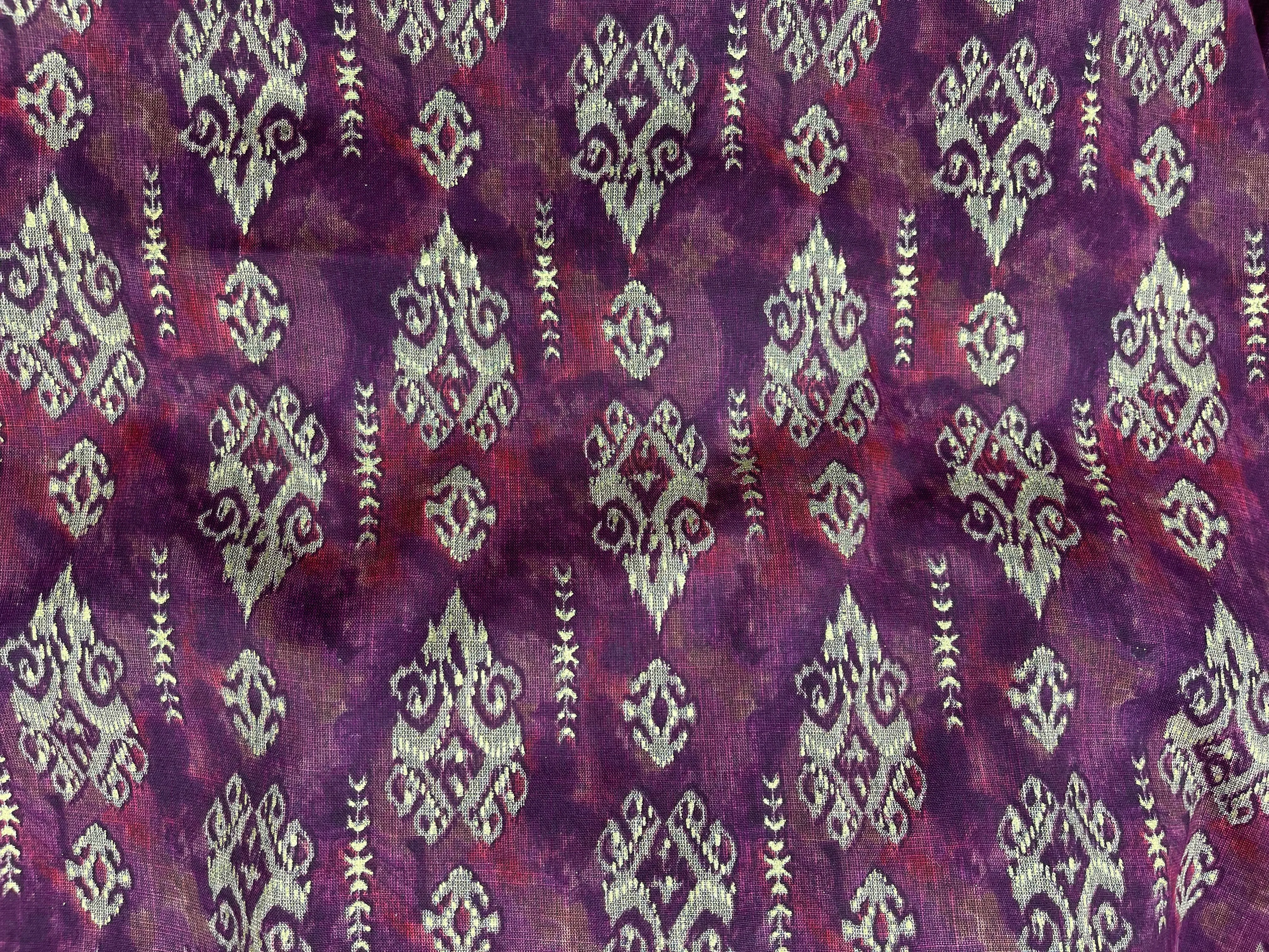 Poly Viscose Fabric - Ethnic Abstract