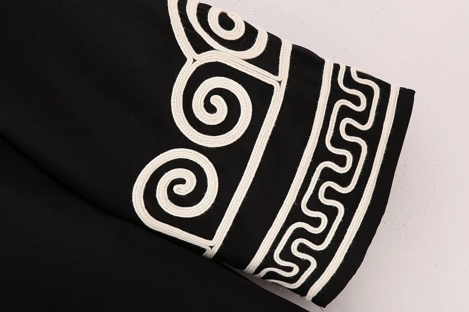 Pre Order:  Ethnic Embroidery Mini Dress