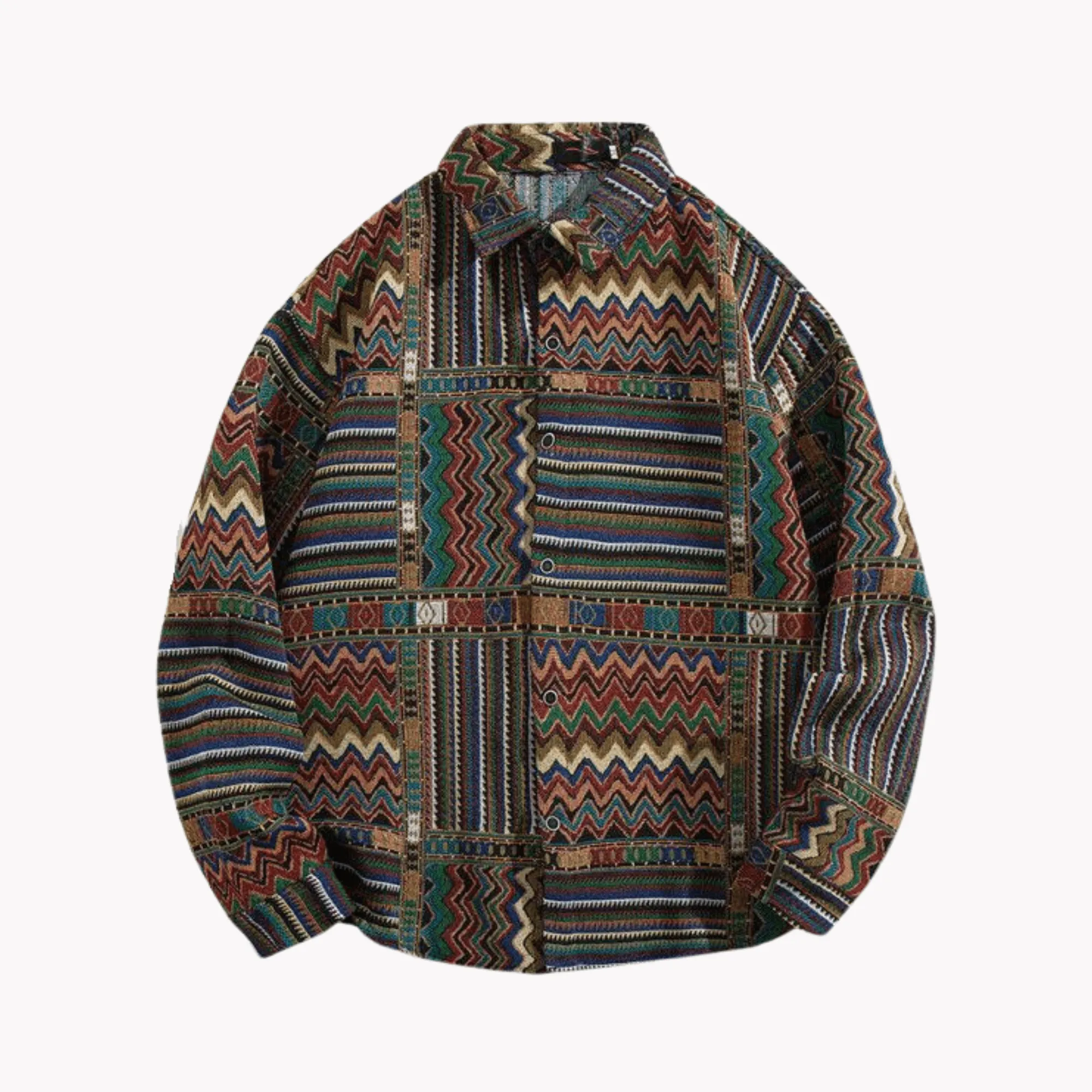 Pre Order:  Ethnic Print Casual Shirt