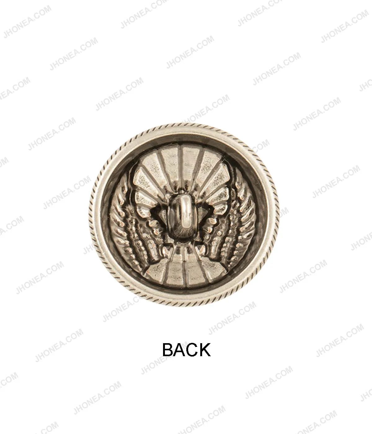 Premium Antique Vintage Winged Star Design Buttons for Jackets