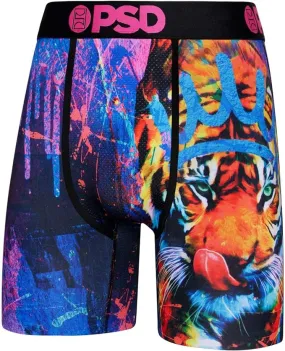 PSD Men's Tiger Paint Boxer Briefs