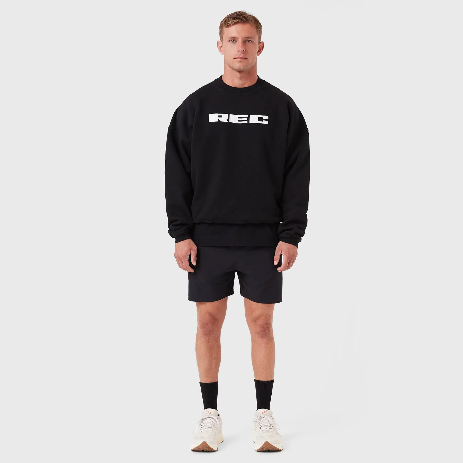 REC GEN - Mass Fleece Crew - Black