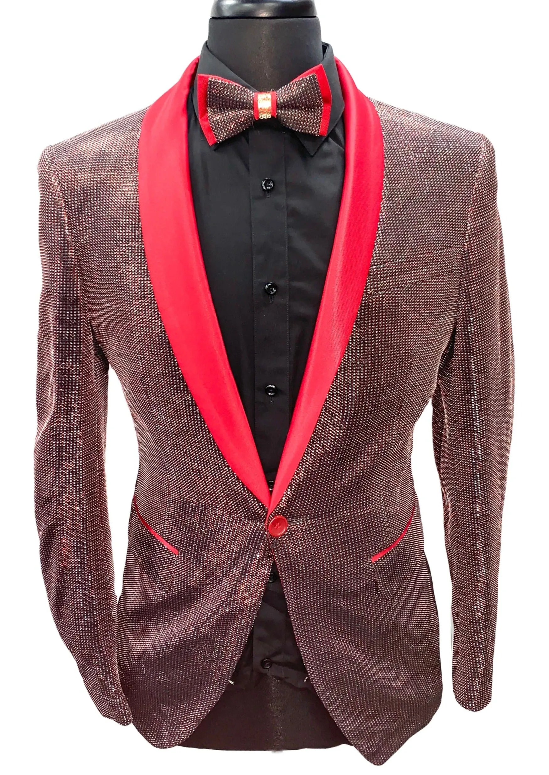 Red & Gold Blazer