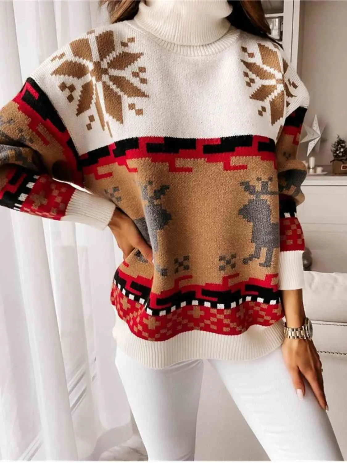 Reindeer Christmas Sweater