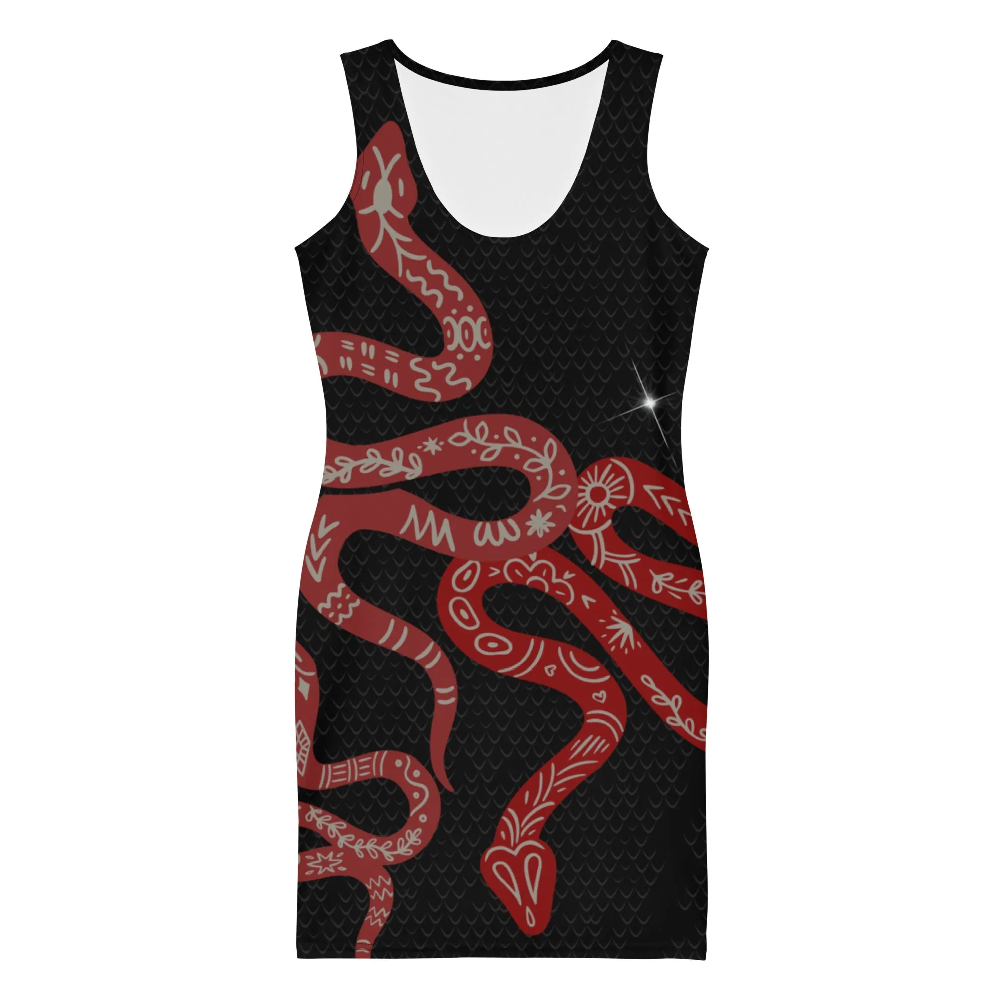 Reputation Era Snake Bodycon dress