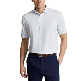 RLX Ralph Lauren Printed Lightweight Airflow Performance Golf Shirt - Oxford Blue Geo Neat