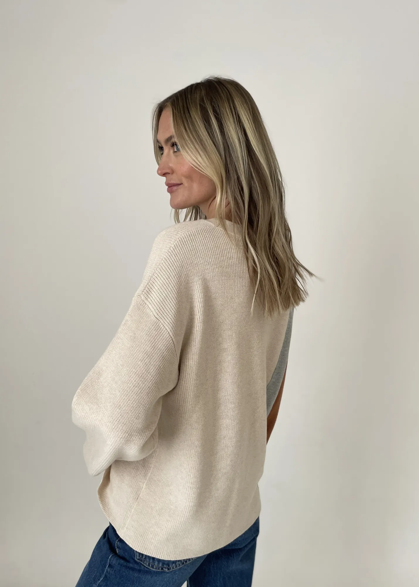 Six Fifty Naomi Side Slit Sweater